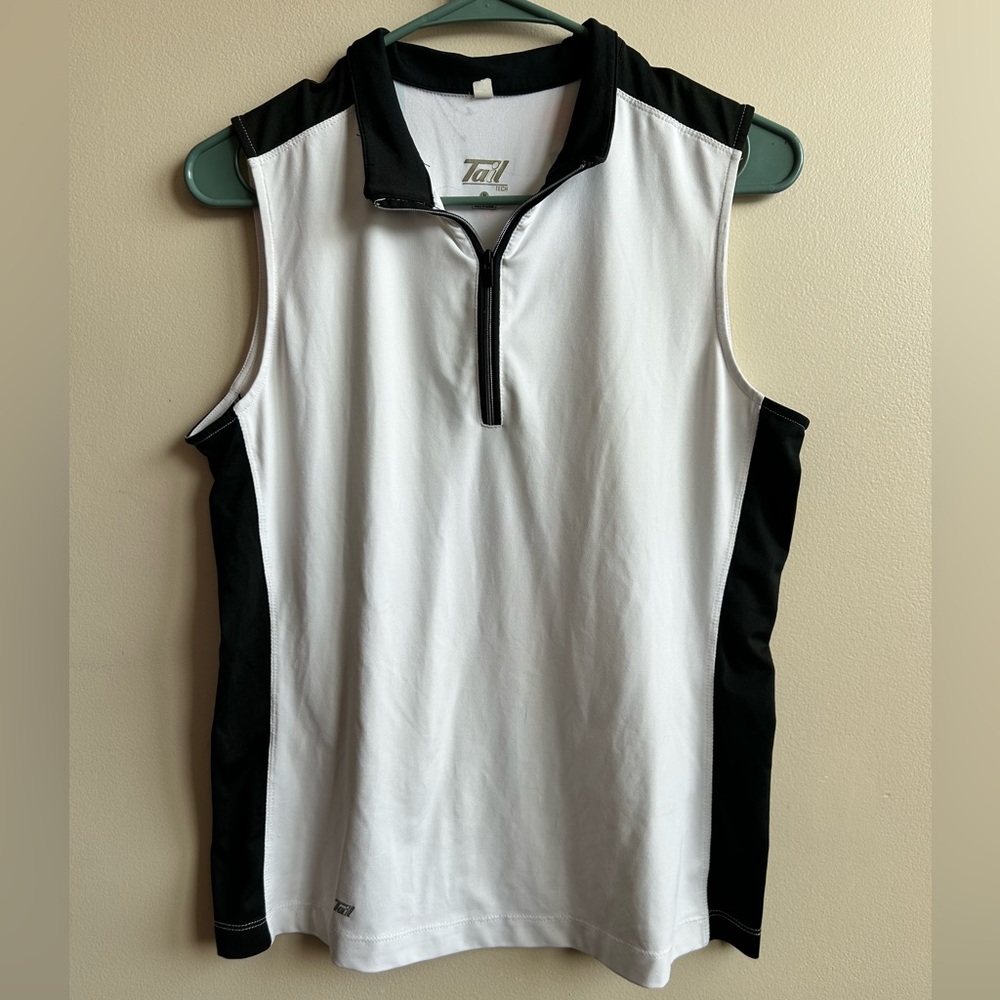 Tail Tech Women’s Sleeveless Performance Golf Polo M